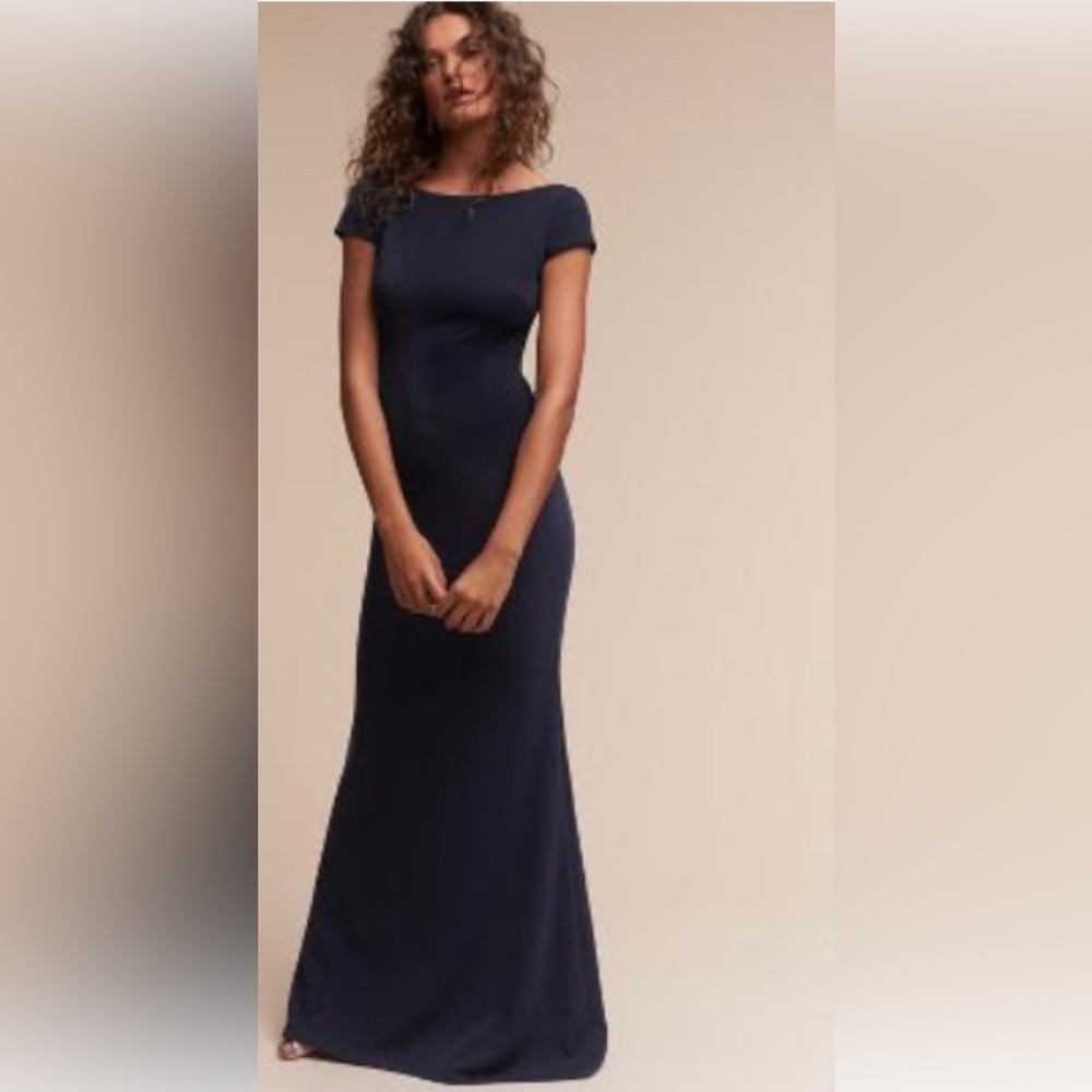 BHLDN Katie May Madison Dress in Navy